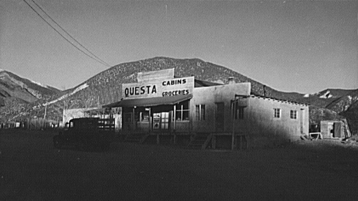 A general store in Questa, New Mexico, 1943. Photograph by John Collier, Jr.