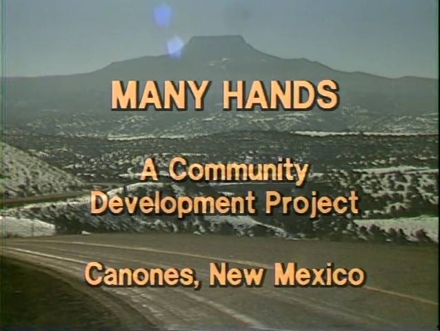 Title Card Many Hands A Community Development Project